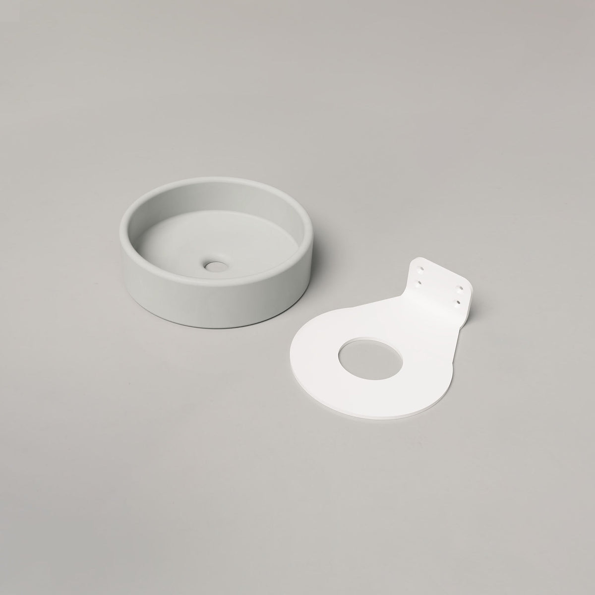 Nood Co Bowl Concrete Basin in Cloud | Nood Co