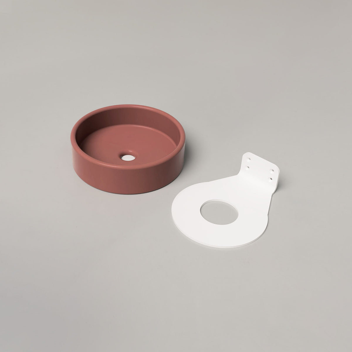 Nood Co Bowl Concrete Basin in Musk | Nood Co