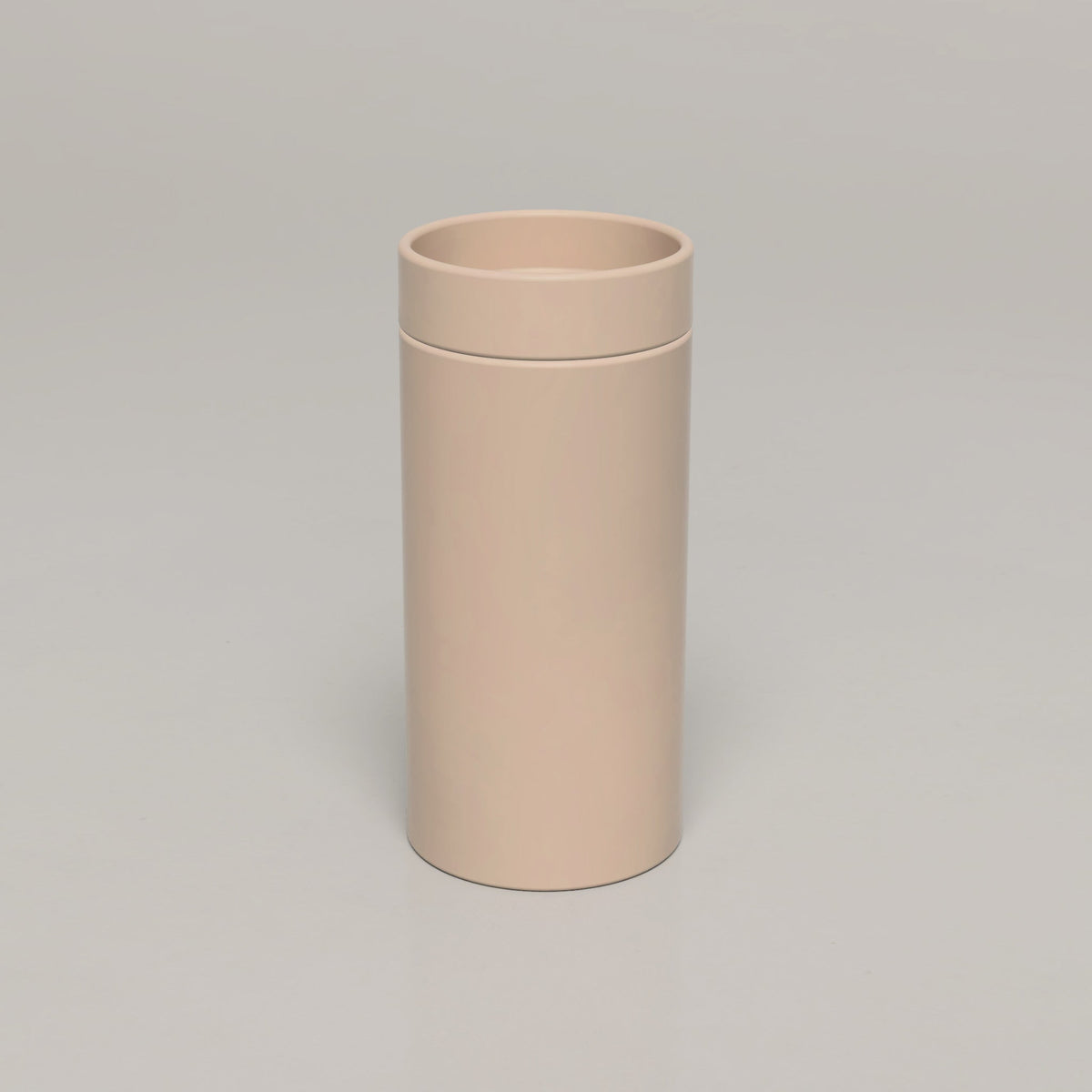 Nood Co Cylinder Bowl Concrete Basin in Mushroom | Nood Co