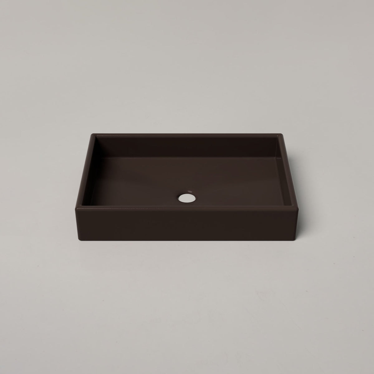 Nood Co Box Concrete Basin in Slate | Nood Co