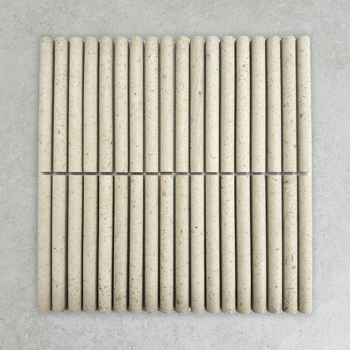 Mini Bamboo Portugal Natural Stone Flute Mosaic