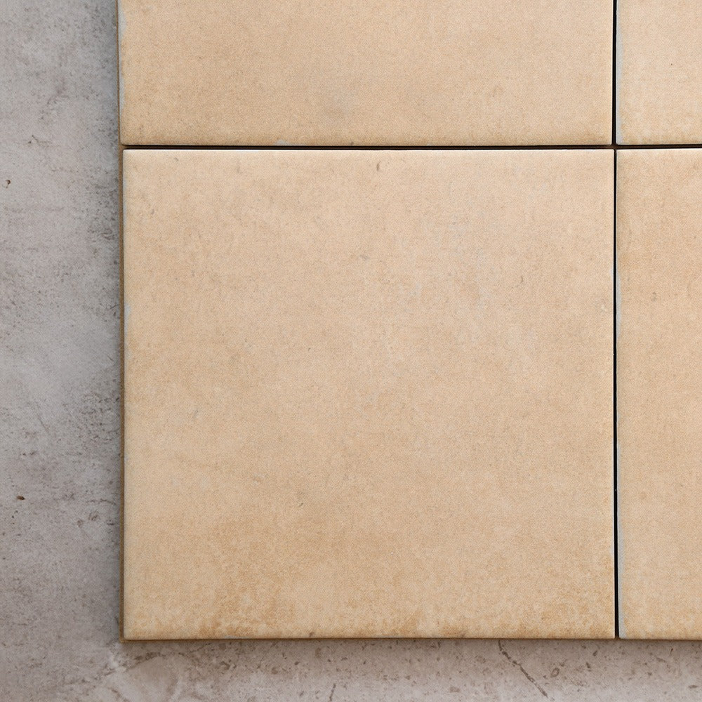 Arch Series Porcelain Floor and Wall Terracotta Look Tile 150 x 150 mm in Cotto, Glazed finish