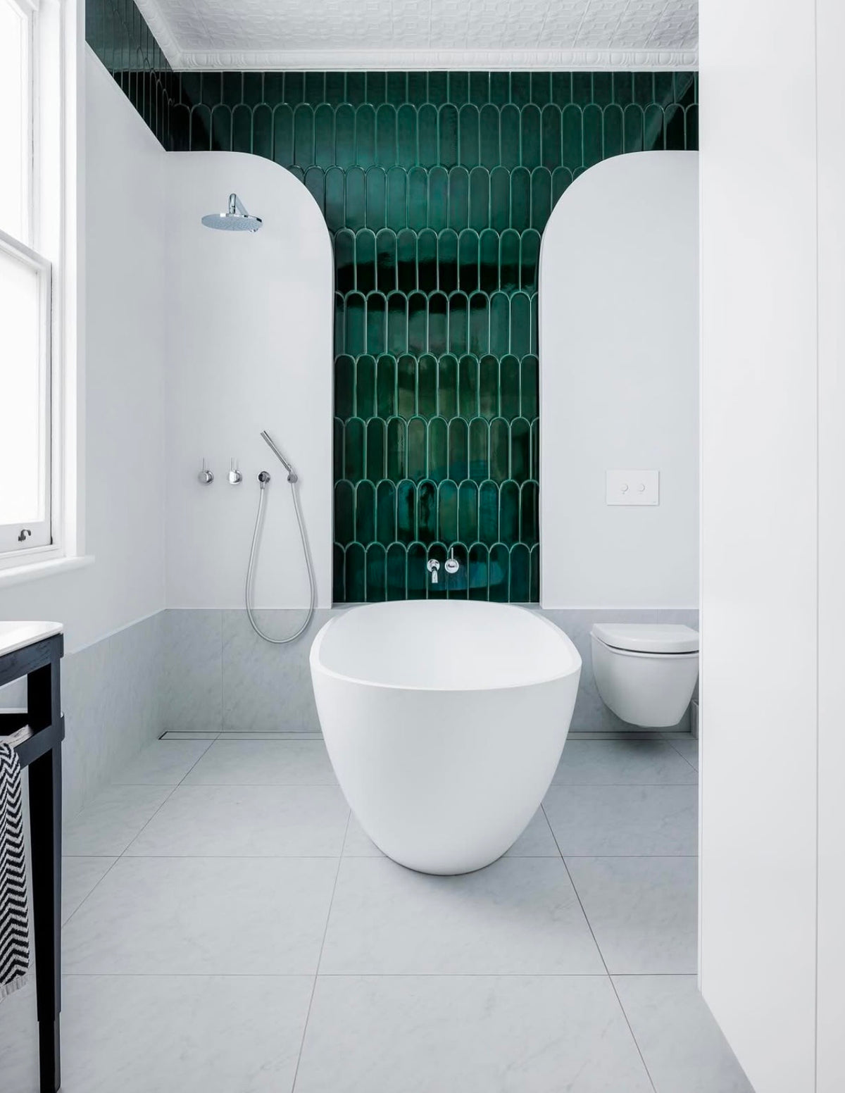 Bianco Carrara Marble Look Tile – Matt & Polished finish