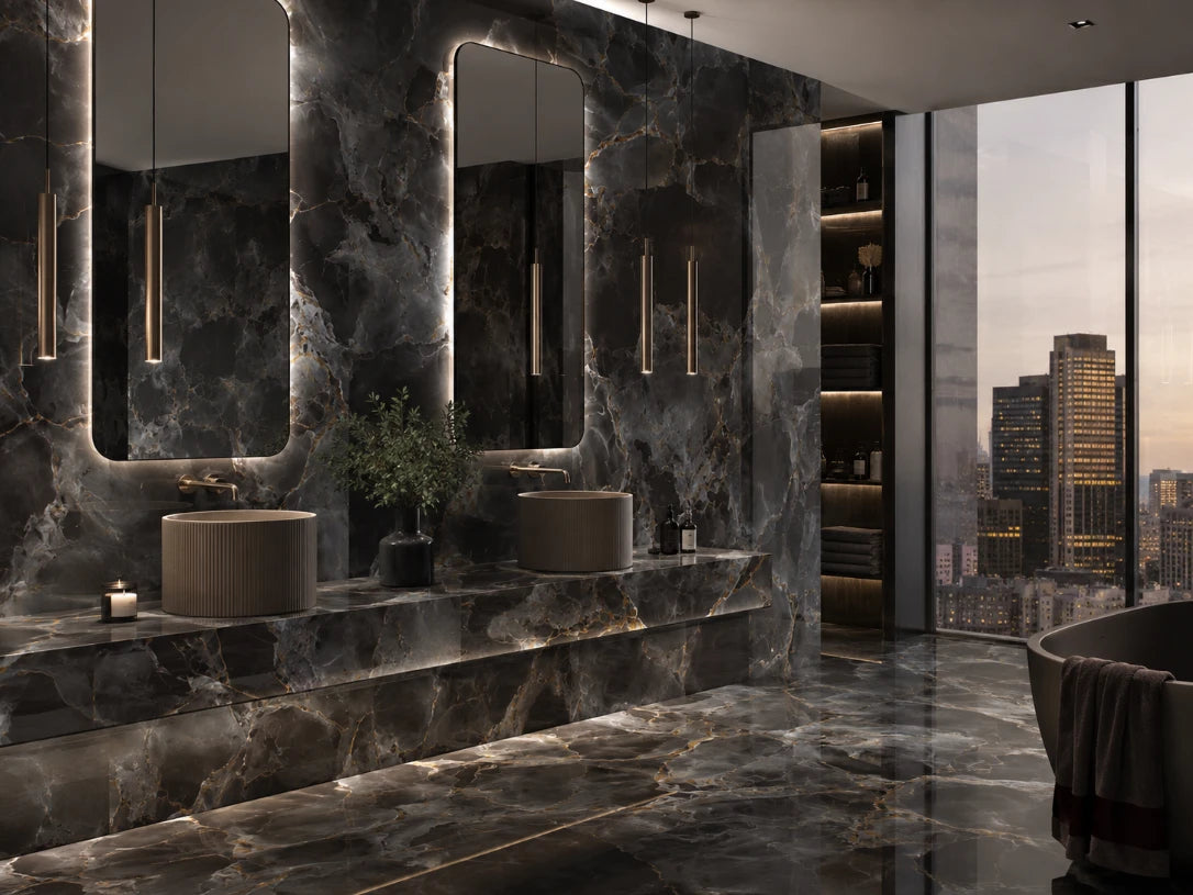 Onice Reale Porcelain Tile & Slab | Italian Onyx Look Tile