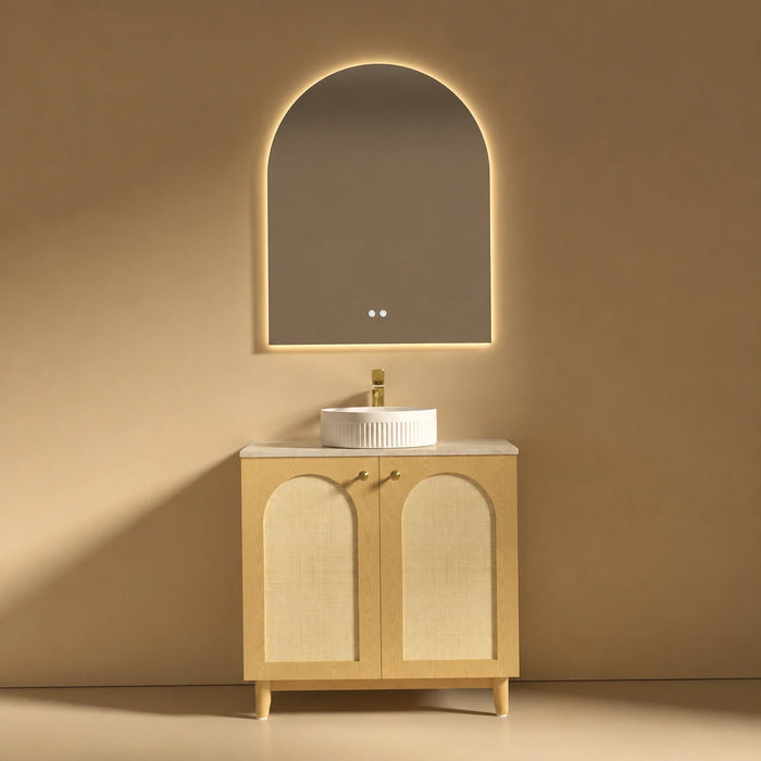 Broadhurst 900mm Floor Standing Vanity Package with Taj Mahal Top | Serano Surfaces