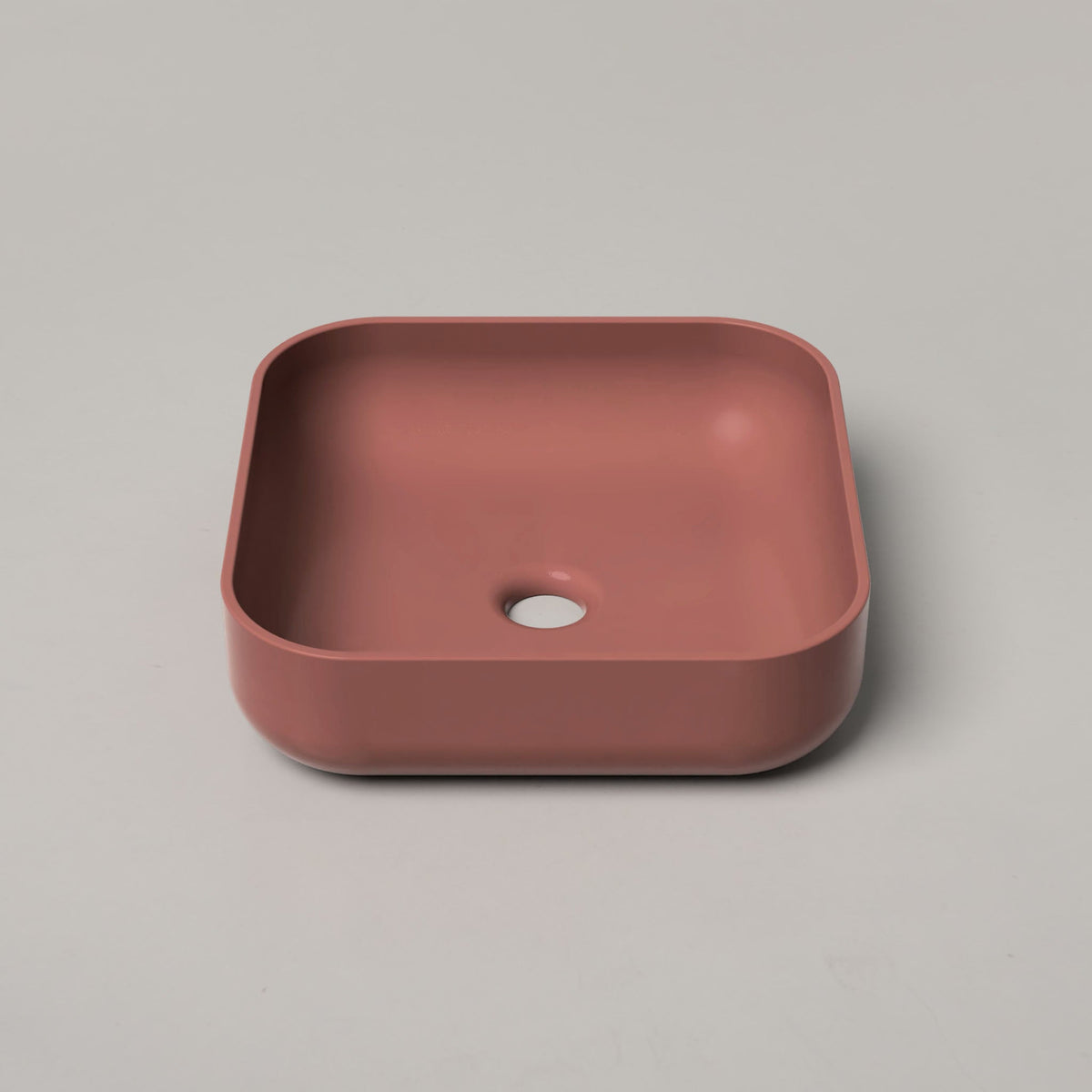 Nood Co Cube Concrete Basin in Musk | Nood Co