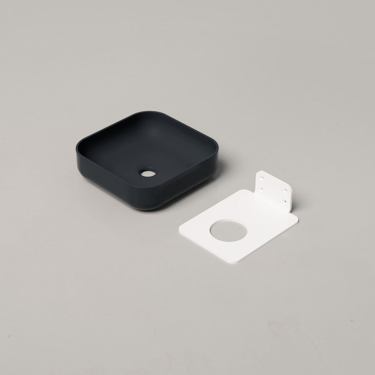 Nood Co Cube Concrete Basin in Storm | Nood Co