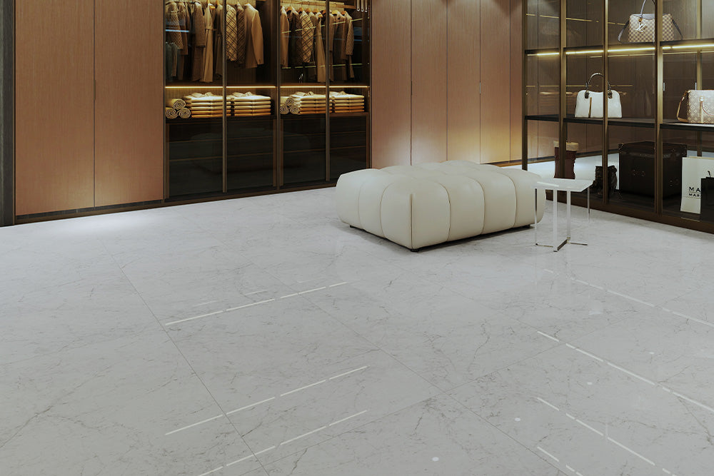 Carrara Venatino Porcelain Floor and Wall Tile