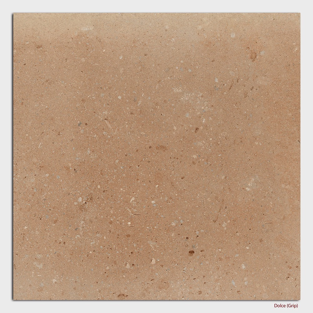 Terra French Pattern Italian Porcelain Tile in Dolce, Grip finish