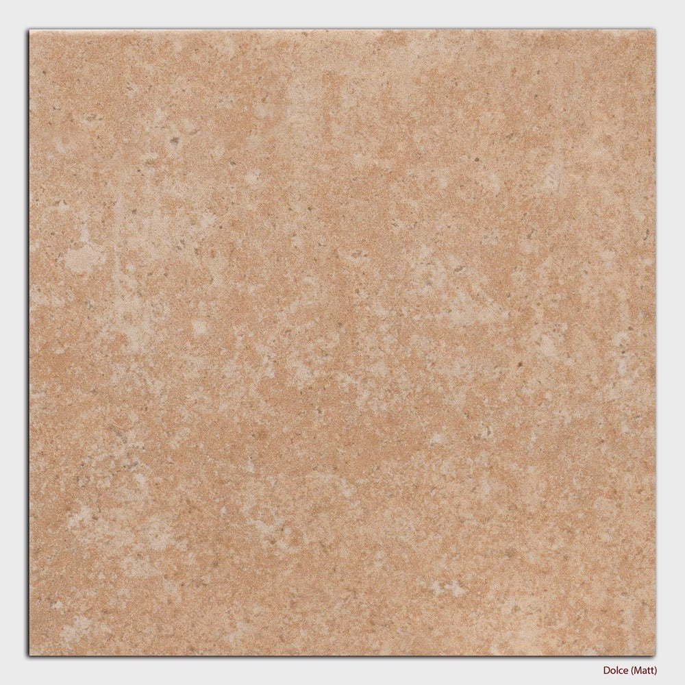 Terra French Pattern Italian Porcelain Tile in Dolce, Matt finish