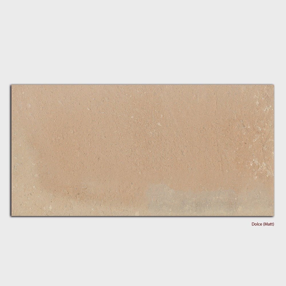 Terra French Pattern Italian Porcelain Tile in Dolce, Grip & Matt finish