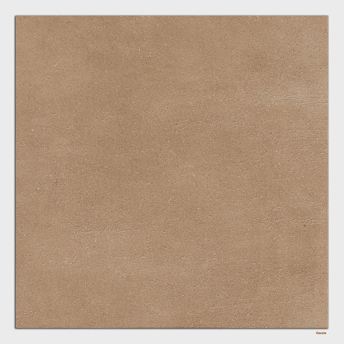 Slow Terracotta Look Porcelain Tile 600x600 | Italian Clay Effect Tile in Coccio, Matt finish