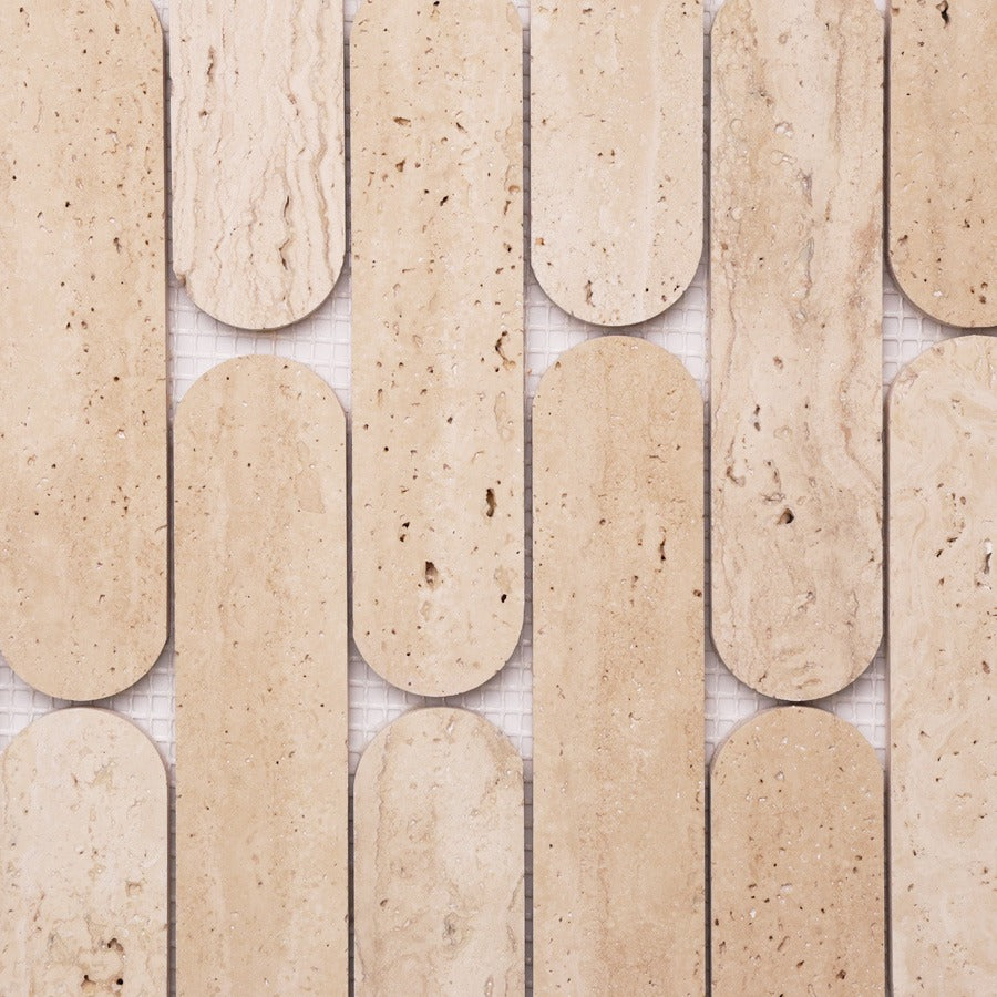 Travertine Connect Mosaic | Honed Natural Stone
