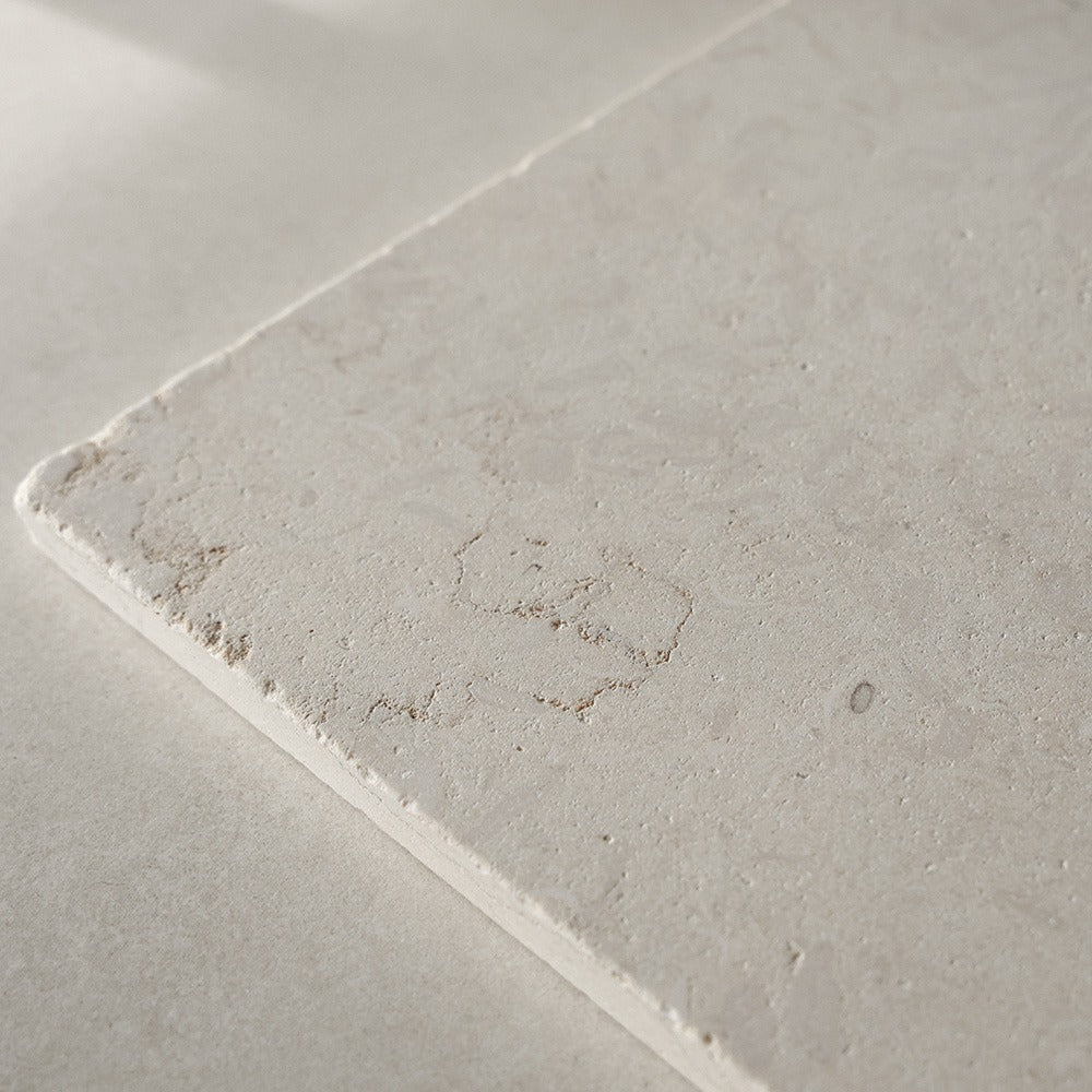 Crema Novelda Acid Washed & Tumbled Limestone Paver