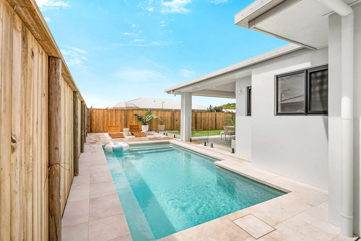 Siena Taupe Egyptian Sandblasted Limestone Paver | P4 Slip Rating