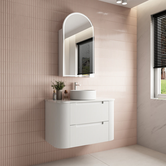Aulic Curva Wall Hung Vanity 750mm | Aulic