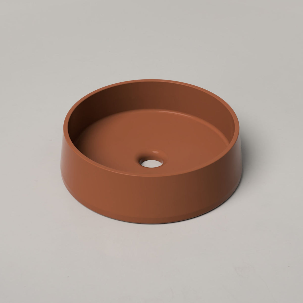 Nood Co Funl Concrete Basin in Rust | Nood Co
