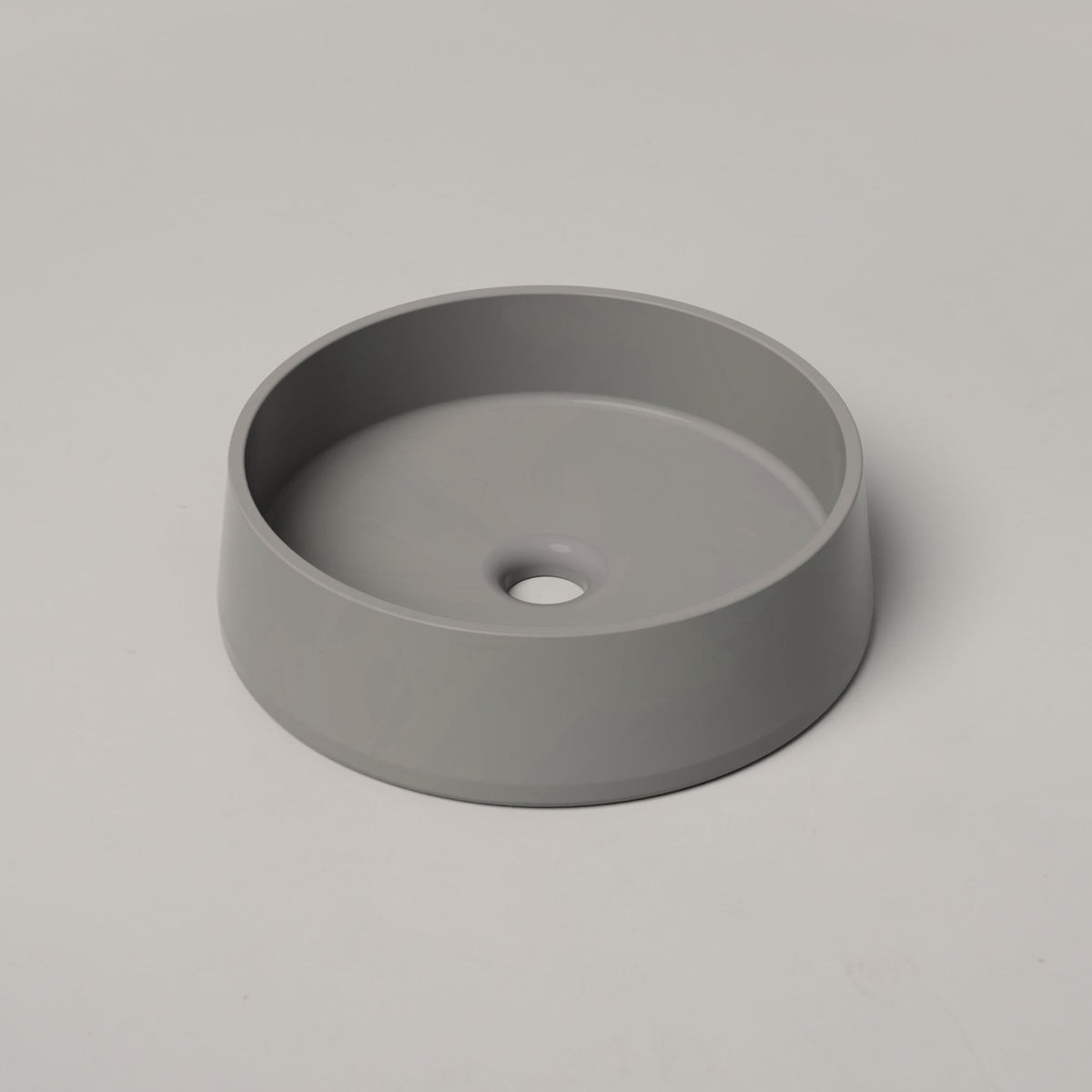 Nood Co Funl Concrete Basin in Sky Grey | Nood Co
