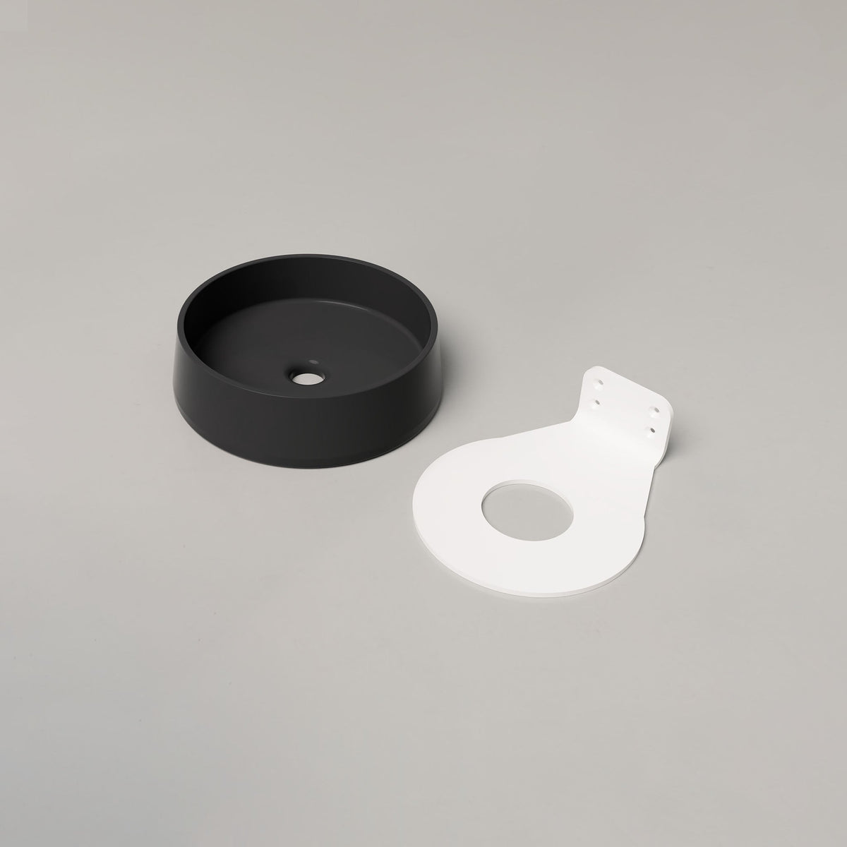 Nood Co Funl Concrete Basin in Charcoal | Nood Co