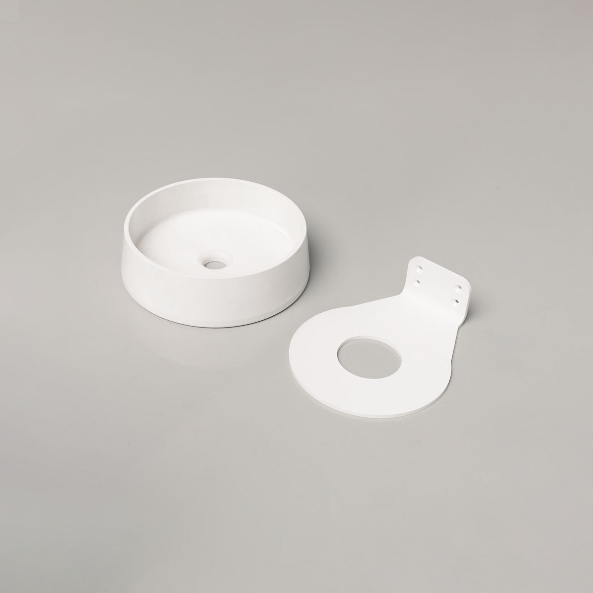 Nood Co Funl Concrete Basin in Ivory | Nood Co