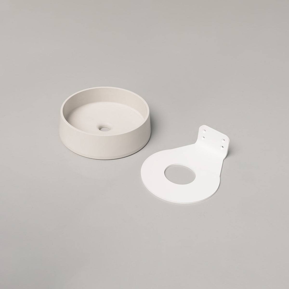Nood Co Funl Concrete Basin in Morning Mist | Nood Co