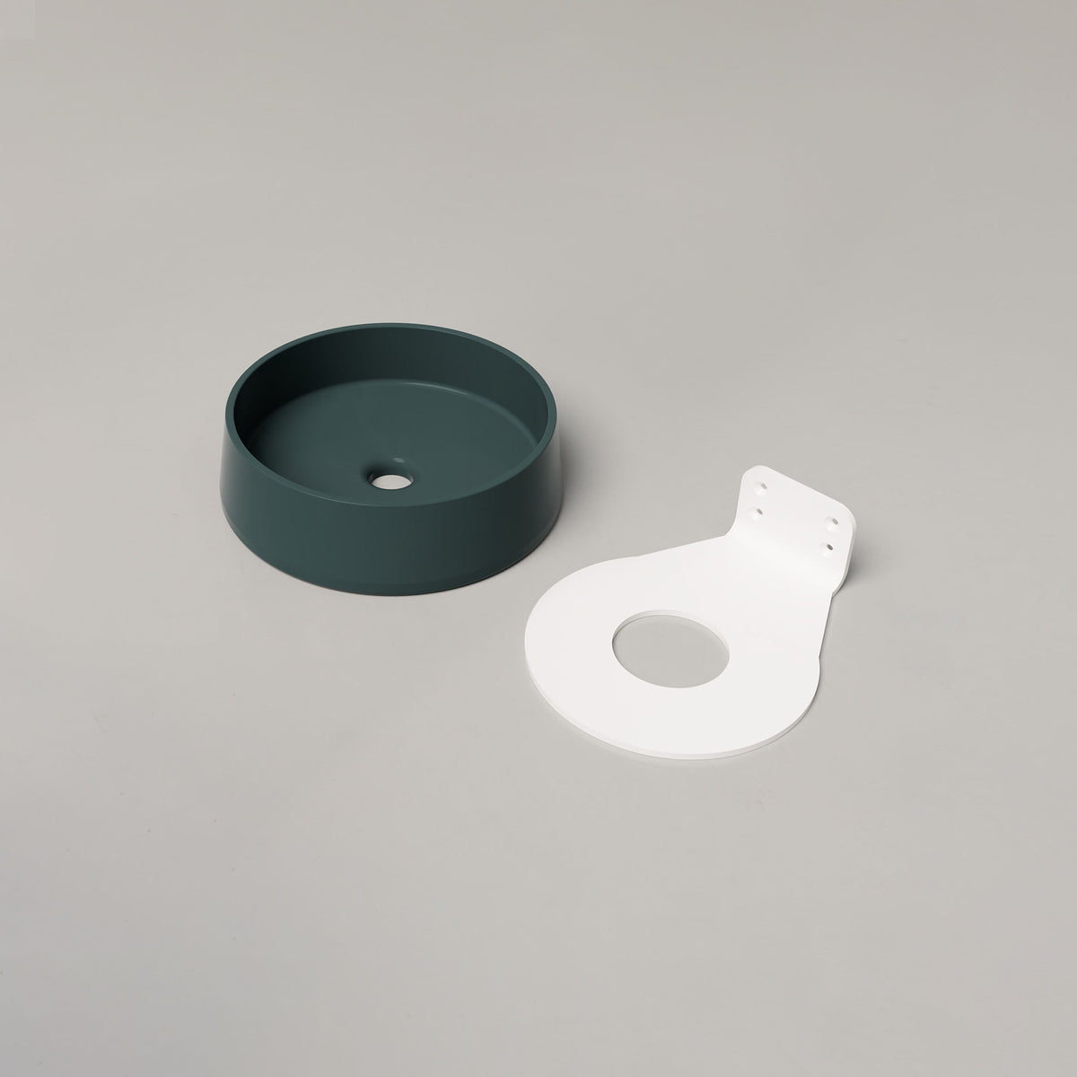 Nood Co Funl Concrete Basin in Teal | Nood Co