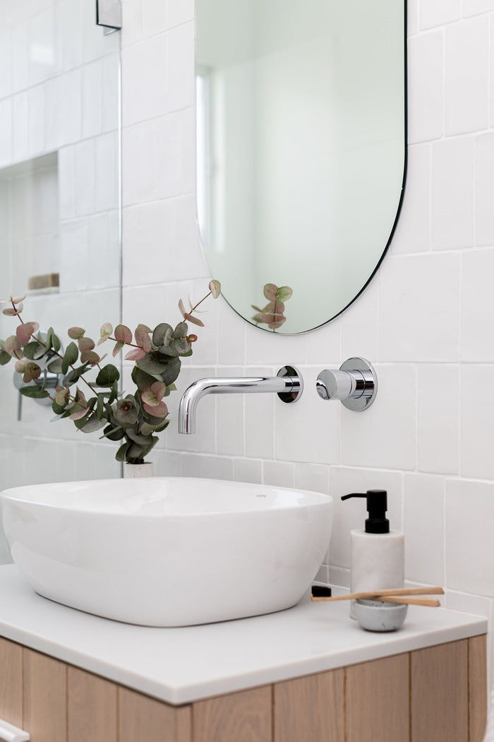 Round Wall Mixer Pinless Handle Trim Kit - In-wall Body Not Included in Polished Chrome | Meir #Colour_Polished Chrome