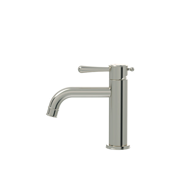 Harrington Short Basin Mixer in Brushed Nickel | Meir
