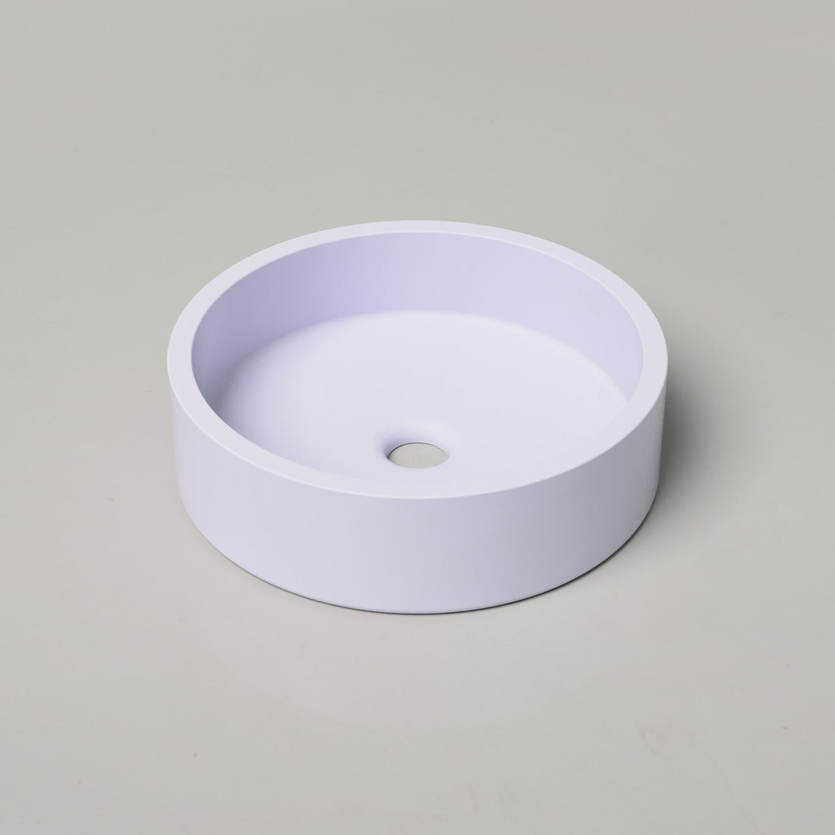 Nood Co Hoop Concrete Basin in Lilac | Nood Co