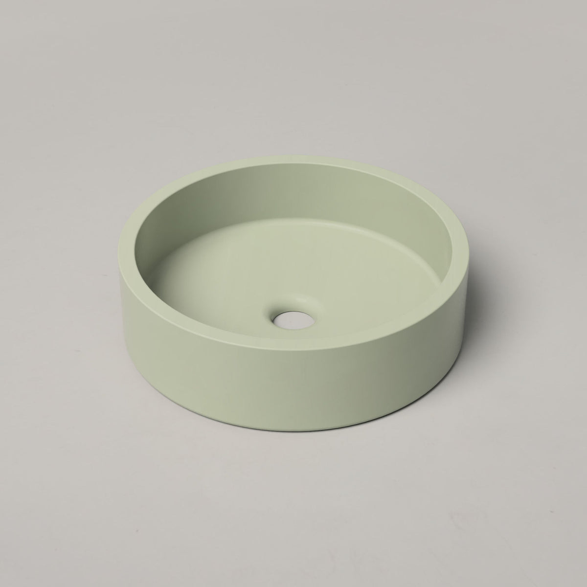 Nood Co Hoop Concrete Basin in Mint | Nood Co