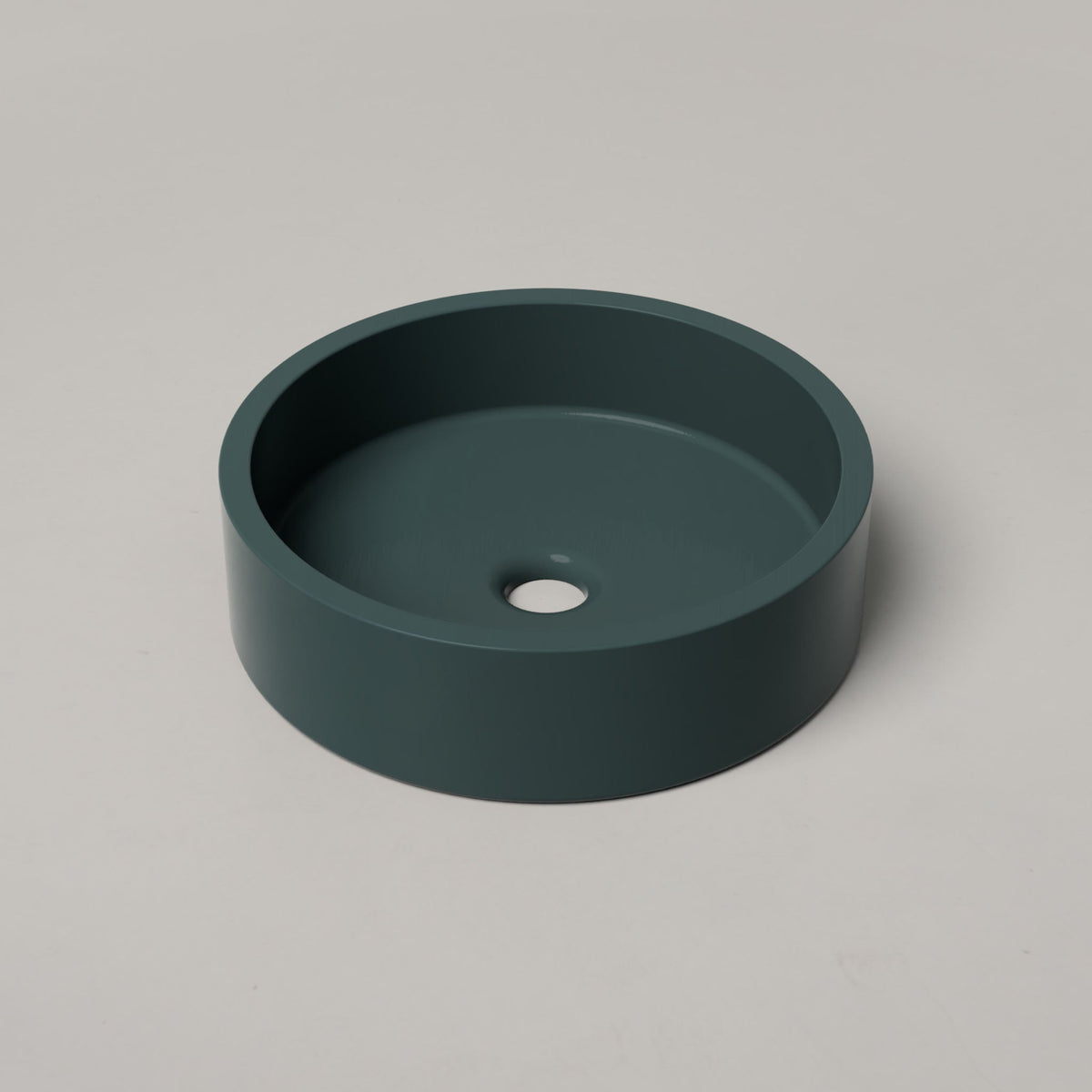 Nood Co Hoop Concrete Basin in Teal | Nood Co