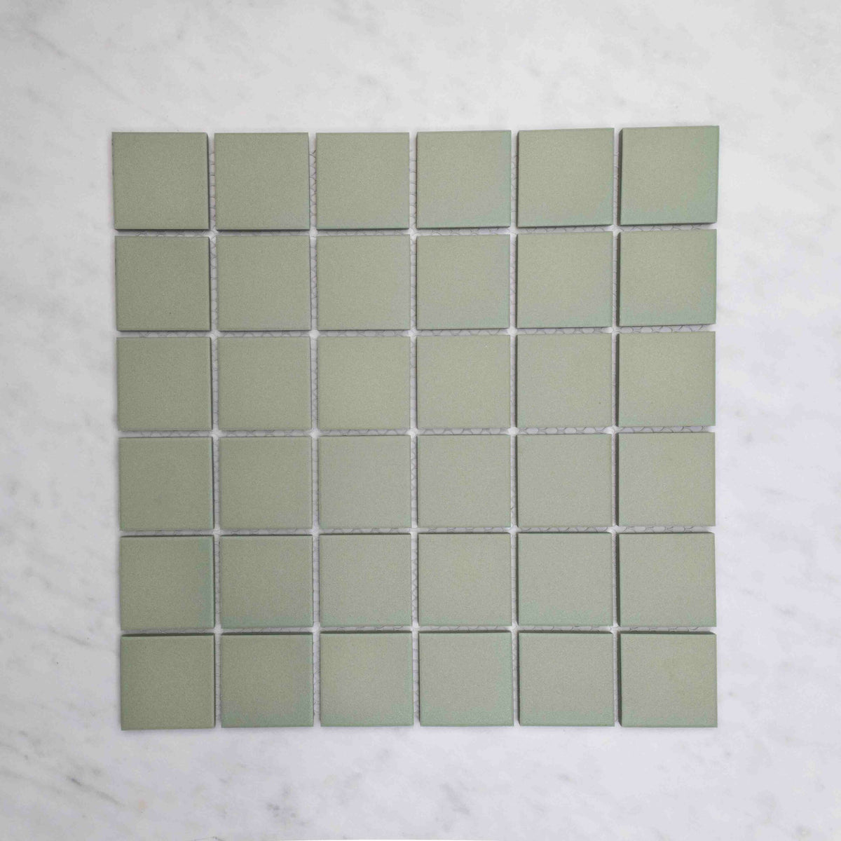 Cagliari Full Body Porcelain Mosaic in Cagliari Mint, Matt finish