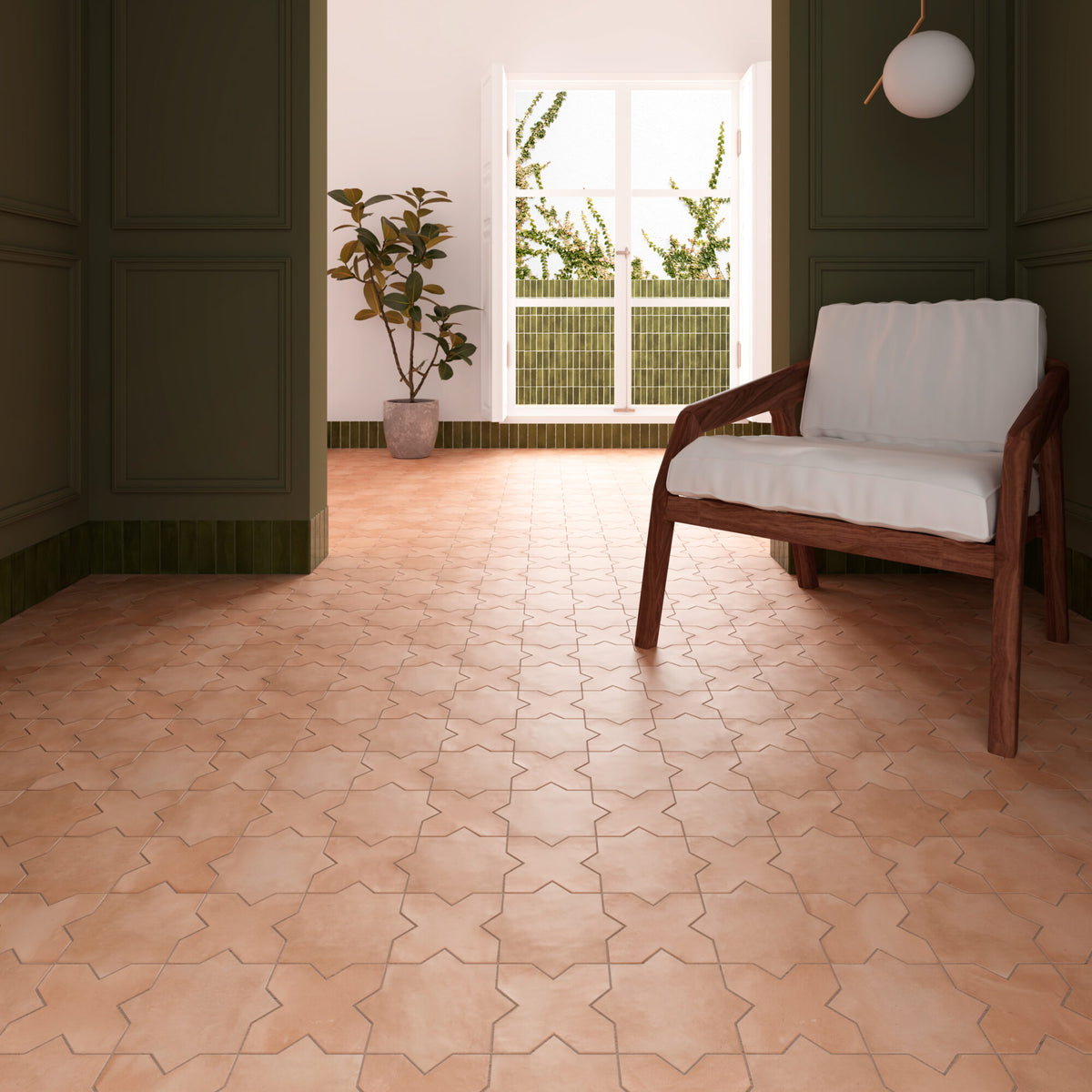 Kasbah Series Porcelain Tile Cross