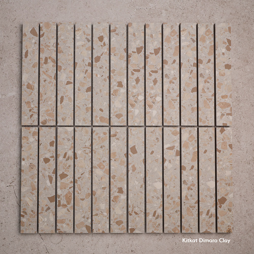 Kit Kat Terrazzo Mosaic 300 x 300 mm
