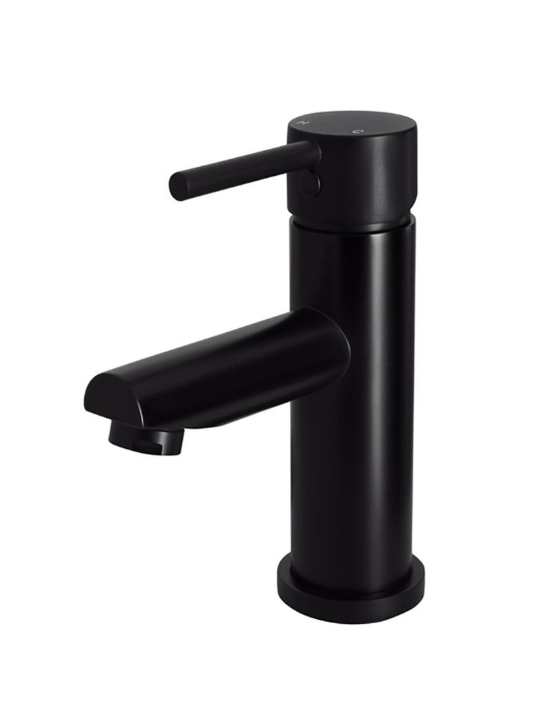 Matte Black - Round Basin Mixer