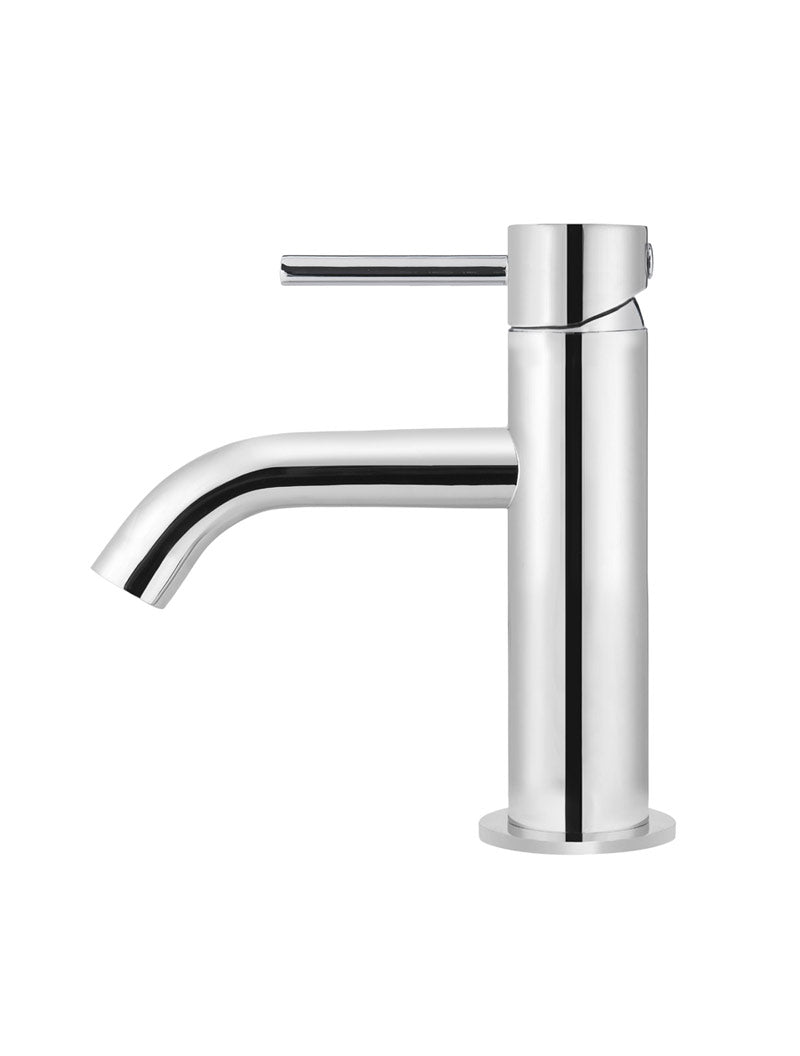Piccola Basin Mixer Tap in Polished Chrome | Meir