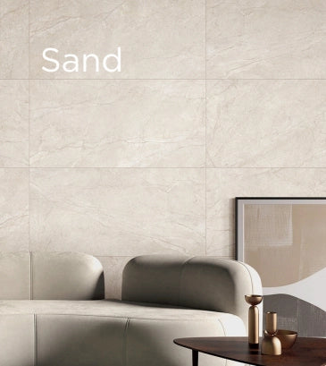 Meta Stone Porcelain Floor & Wall Tile | P4 Indoor Outdoor Tile in White, Grigio & Sand