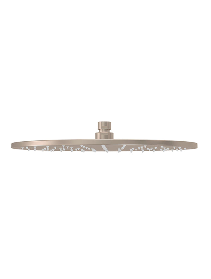 Round Shower Rose 300mm in Champagne | Meir #Colour_Champagne