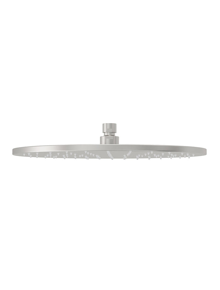 Round Shower Rose 300mm in Brushed Nickel | Meir #Colour_Brushed Nickel