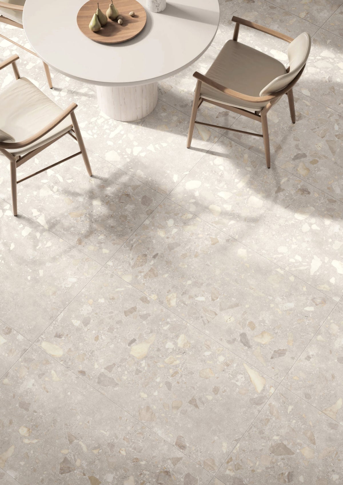 Misto Stone Porcelain Tile | Terrazzo Floor & Wall Tile
