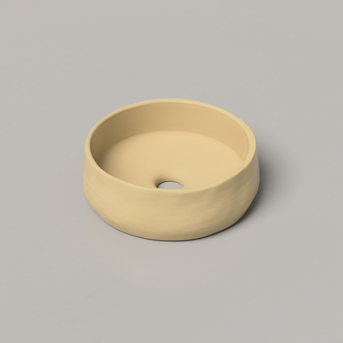 Nood Co Mill Concrete Basin in Custard | Nood Co