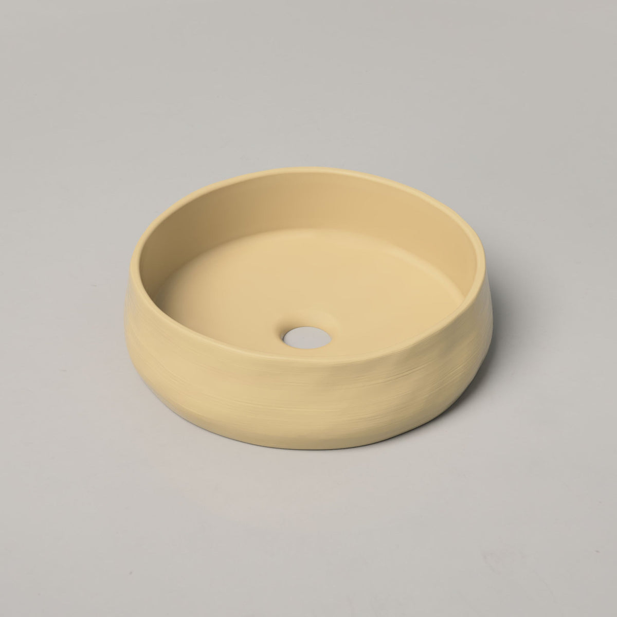 Nood Co Mill Concrete Basin in Custard | Nood Co