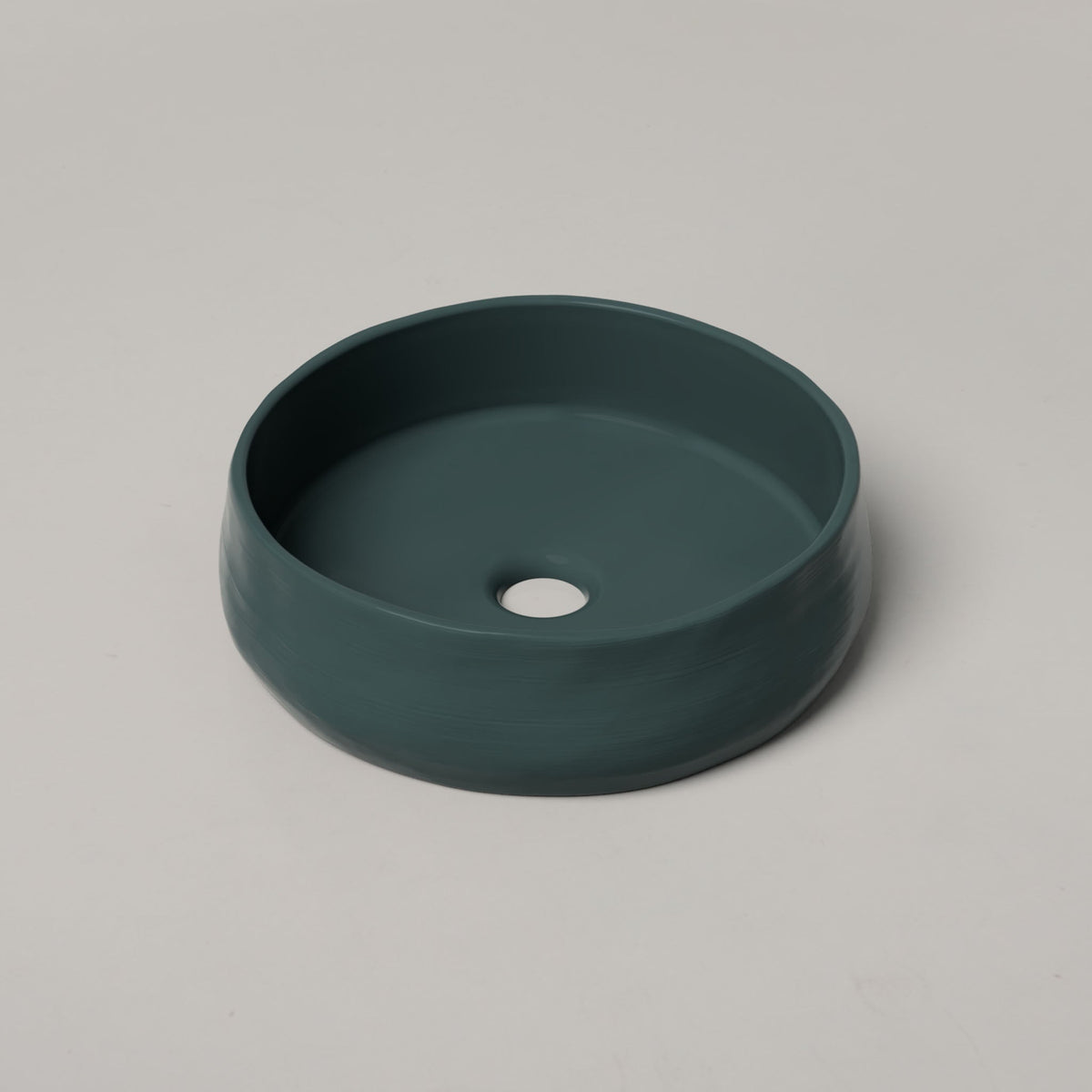 Nood Co Mill Concrete Basin in Teal | Nood Co