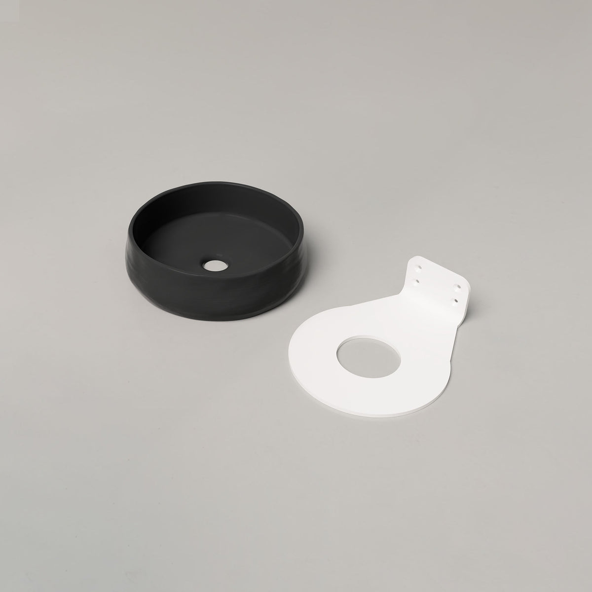 Nood Co Mill Concrete Basin in Charcoal | Nood Co