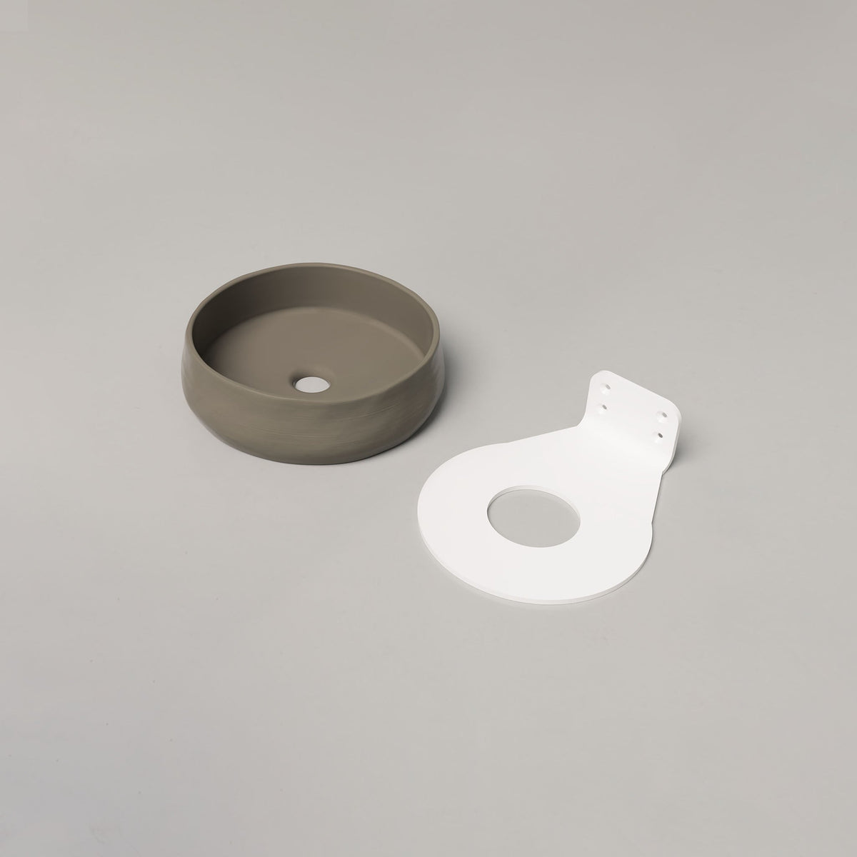 Nood Co Mill Concrete Basin in Olive | Nood Co