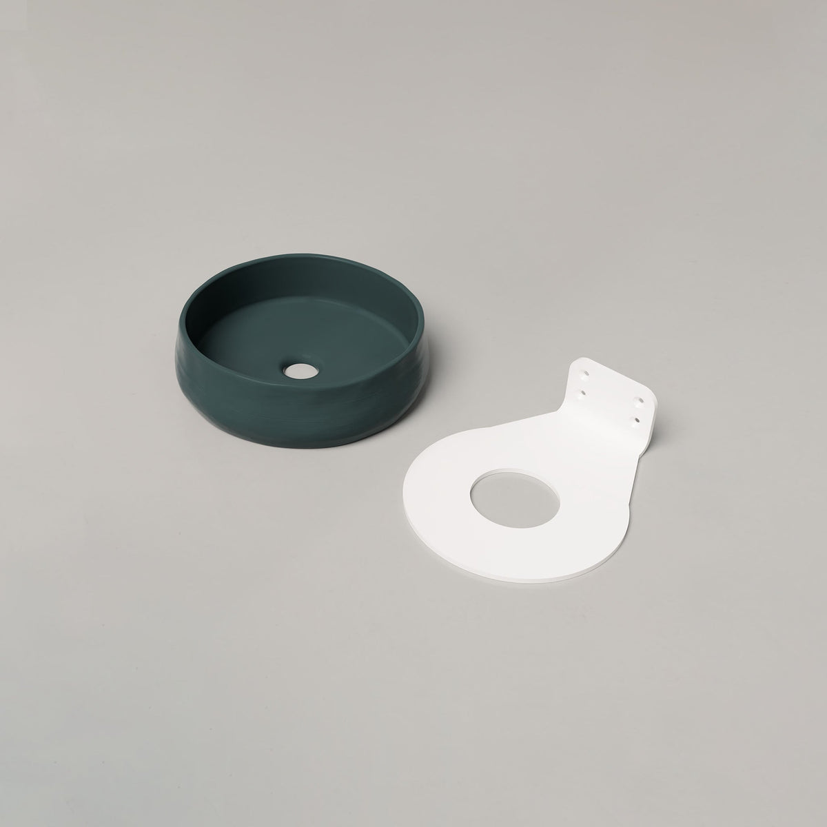 Nood Co Mill Concrete Basin in Teal | Nood Co