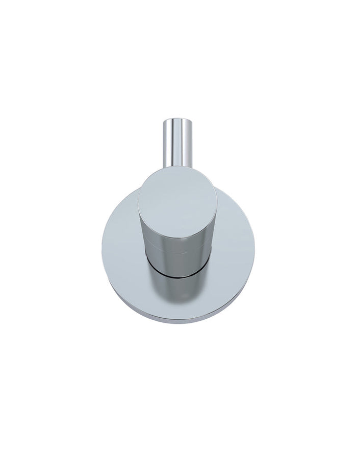 Round Robe Hook in Polished Chrome | Meir #Colour_Polished Chrome