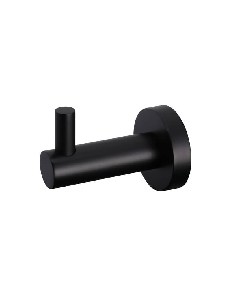 Matte Black - Round Robe Hook