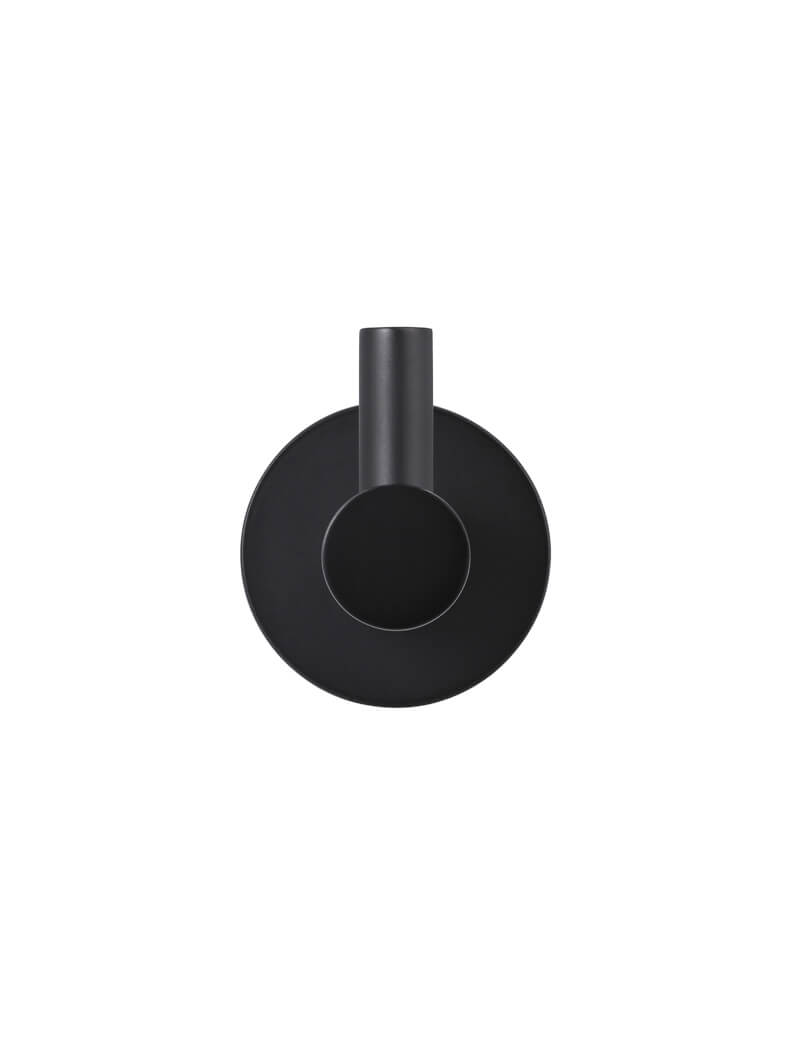 Round Robe Hook in Matte Black | Meir