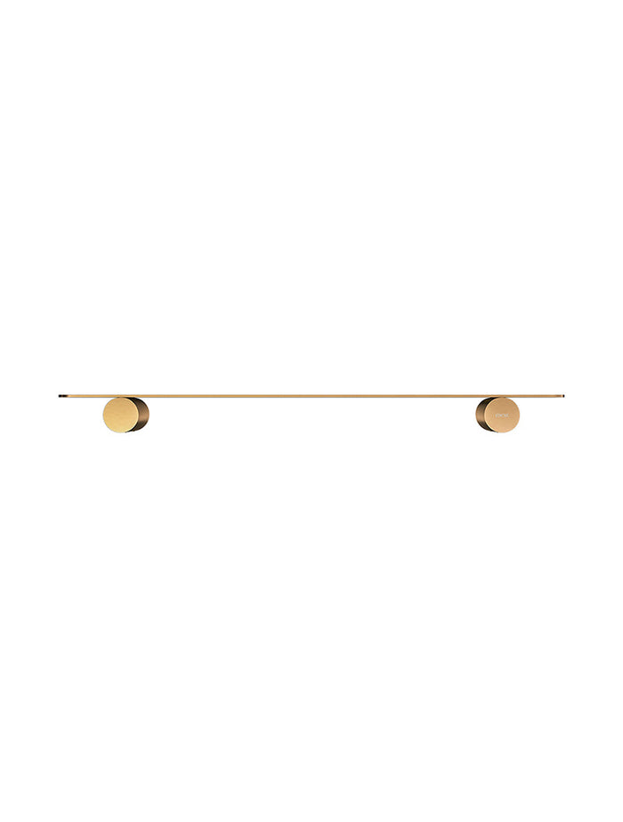 Curvaé Shower Shelf 400mm in Lustre Bronze | Meir #Colour_Lustre Bronze